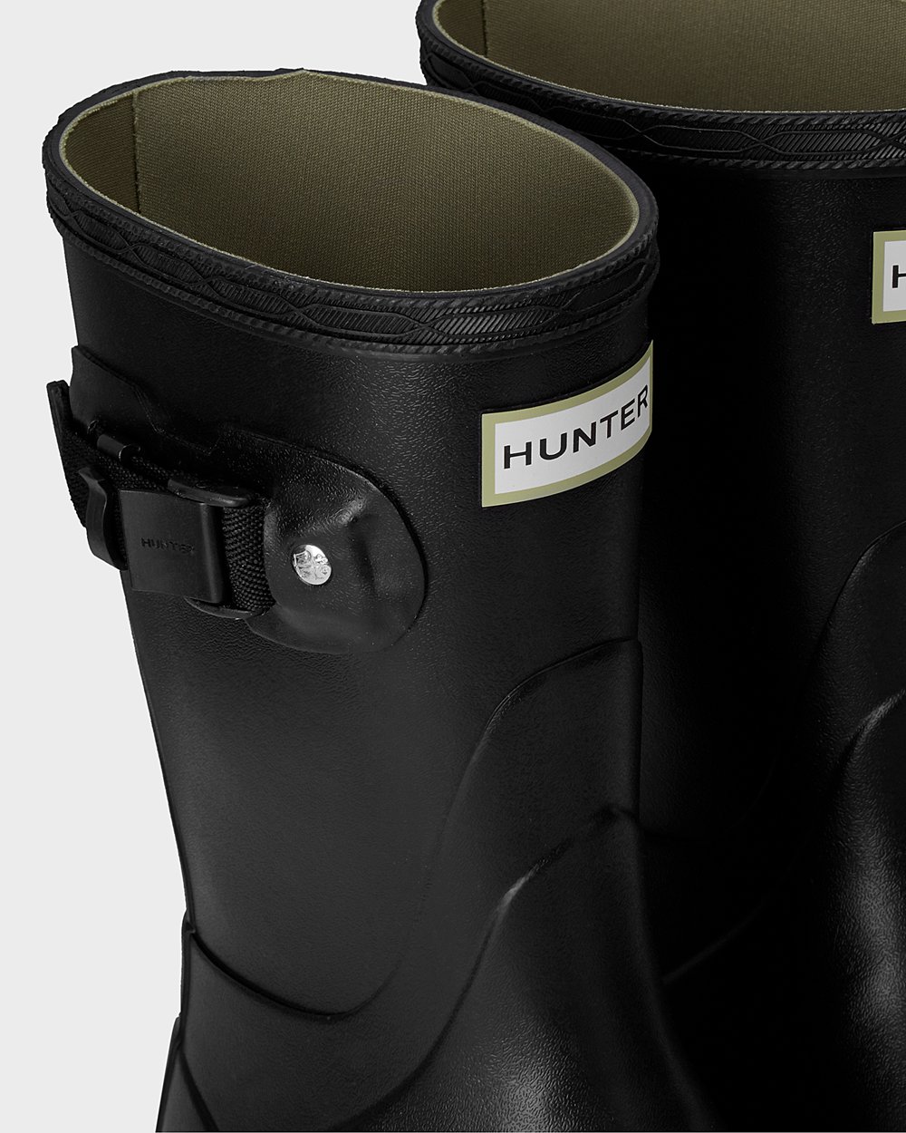 Hunter Mujer Norris Field - Botas de Lluvia Negras - 638-ZXWULM